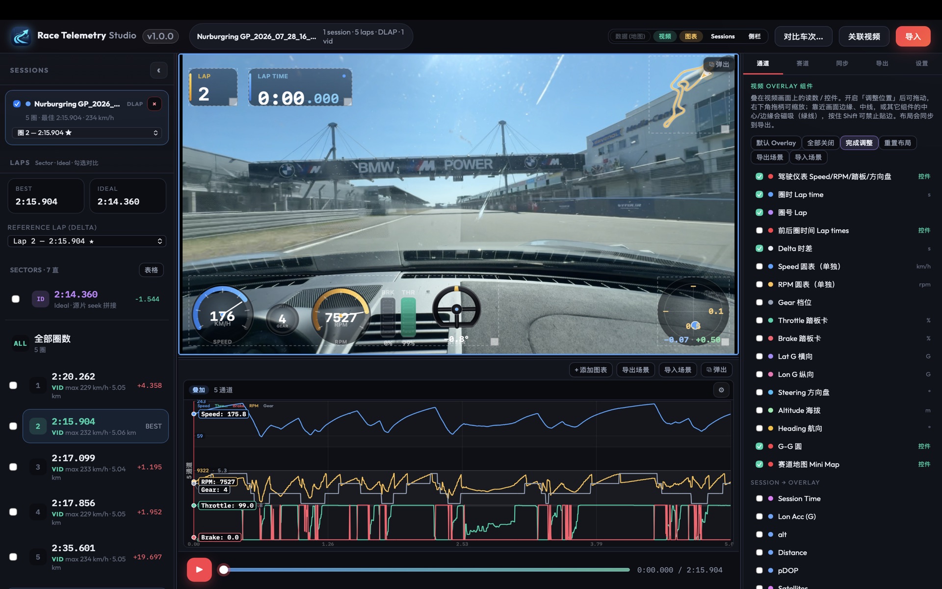 Race Telemetry Studio