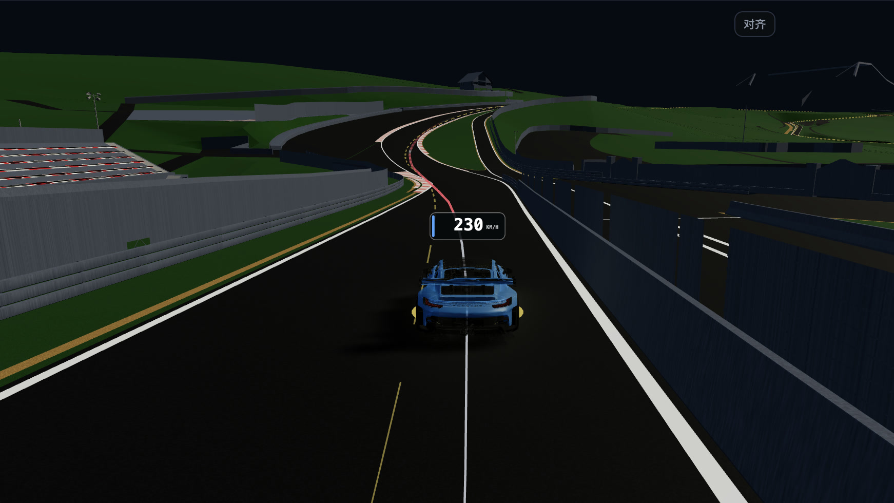 Spa Francorchamps 3D track replay in Race Telemetry Studio